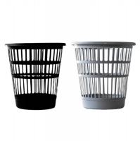Корзина для мусора и бумаг 8,5л сетчатая полипропилен 25х26х26см 2 цвета 