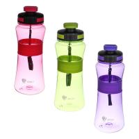 Спортивная бутылка с сеточкой тм BY SPORT 700мл 22х8см силикон PC 