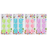 Крючки самоклеящиеся на блистере ВЕСЕЛЫЙ РОДЖЕР, 6 шт, WF-104 