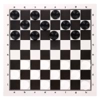 Шашки классические коробка крышка-дно поле шашки 