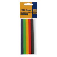 Клеевые стержни ТУНДРА 7х100мм разноцветные 6шт 