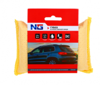 Губка из искусственной замши перфорированная, 12x8x4см NG 