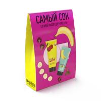 Подарочный набор Самый сок Гель д/душа Вишня 200мл + Крем д/лица/тела Банан 175мл 