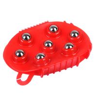 Массажер SILAPRO для тела, ПВХ, пластик, металл 13,5х9,5см, 2 цвета 