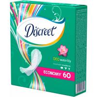 Ежедневные гигиенические прокладки DISCREET, 60шт Deo Water Lily Multiform Trio ПрепКор 