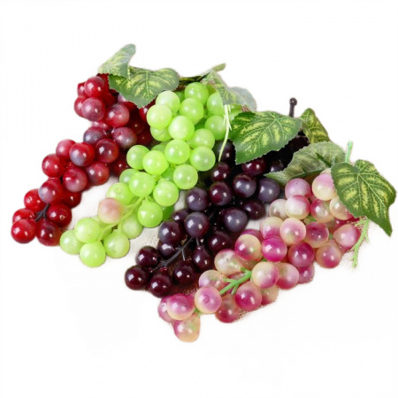 Муляж Виноград круглый 17см микс 