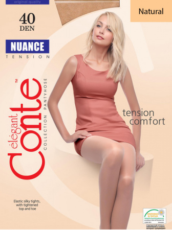 Колготки женские NUANCE 40 natural 2 
