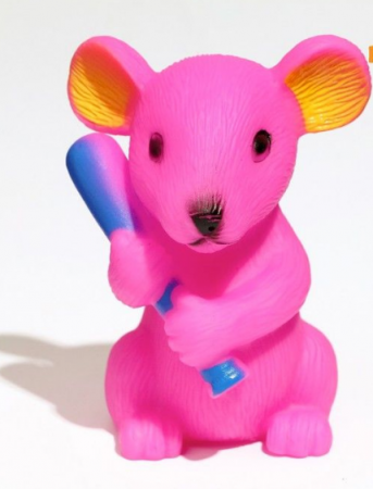 Игрушка пищащая Мышь для собак, 9см 