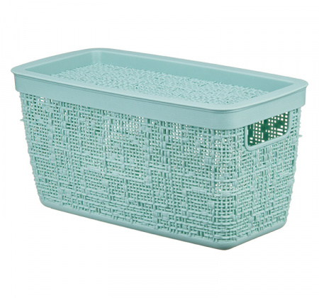 Коробка 4,0л "Бязь" с/кр Морская волна (12) М2325 