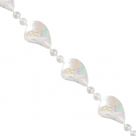 Бусы декоративные 1x270см прозрачный 26-571 