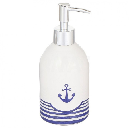 Дозатор для жидкого мыла Морское путешествие, керамика, DIS-TT, 8263, Рыжий Кот 
