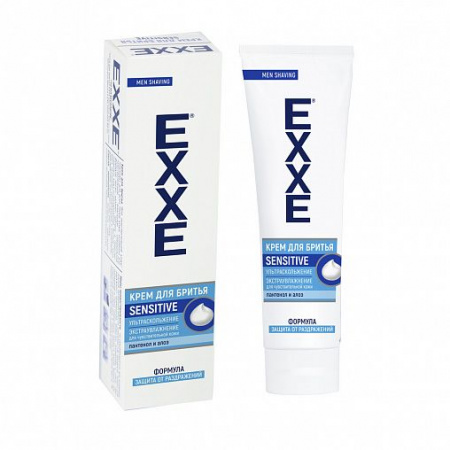 Крем для бритья Sensitive EXXE, (д/чувств.кожи) 80 мл 