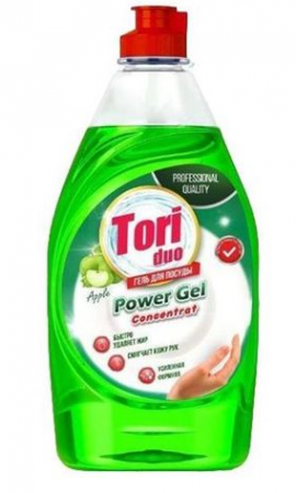 Средство для мытья посуды Яблоко Tori 500мл 