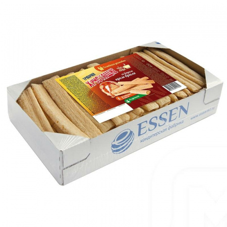 Трубочки хрустящие со вкусом крем-брюле 400 г 