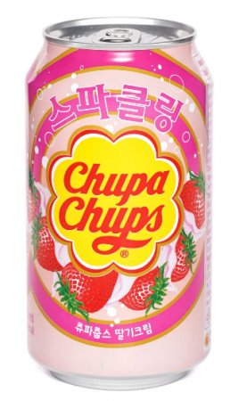 Напиток газированный Chupa Chups клубника, 345 мл 6385036 