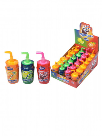 Жидкая кислота спрей 22 мл. "Газировка" жидкая карамель ассорти 