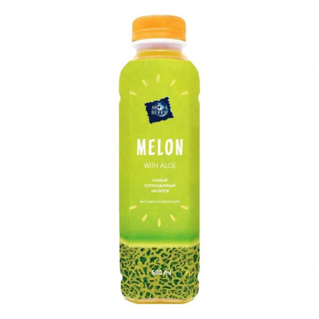 Напиток сокосодержащий Moon Berry алоэ-дыня 500мл 