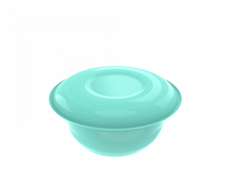 Миска пласт. с крышкой-тарелкой 2,7л/30 