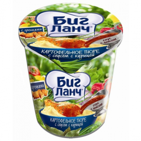 Пюре Биг Ланч 50гр курица 
