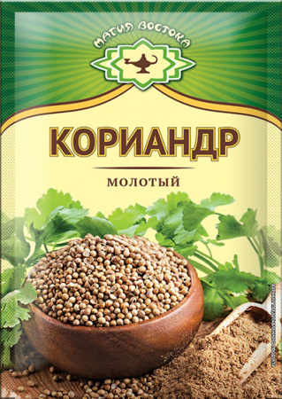 Кориандр молотый "Магия Востока" 40*10г 
