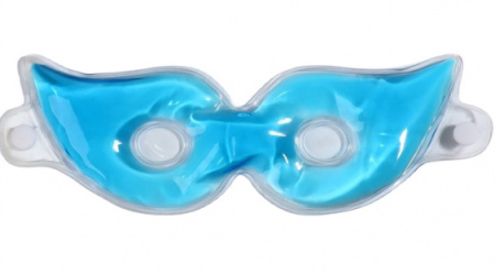 Маска для лица гидрогелевая, охлаждающая/согревающая, 20×7,5×0,5см, цвет МИКС 