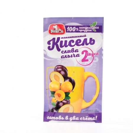 Кисель с ароматом сливы и алычи м/п Preston 30*30г 