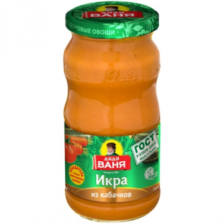 Икра из кабачков Дядя Ваня ГОСТ ст/б 460г 
