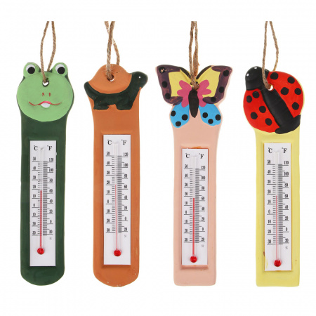 Термометр садовый INBLOOM 6х1.2х20.5см глина 