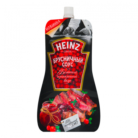 Соус Брусничный Хайнц ДП 230г*14 