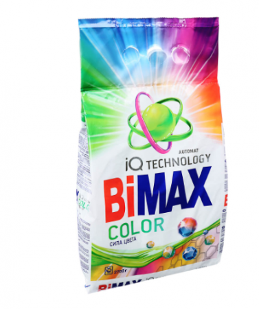 Стиральный порошок BIMAX Color Automat, п/э, 2,7кг 