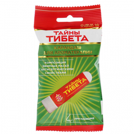 Карандаш для ароматерапии Тайны Тибета 1шт 