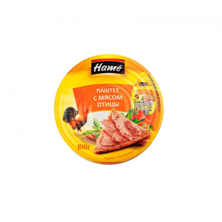 Паштет Хаме с мясом птицы 100г 