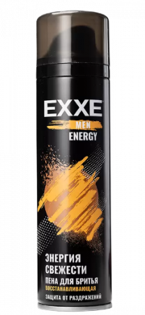 Гель д/бритья EXXE 200мл ENERGY Энергия свежести Восстанавливающий 