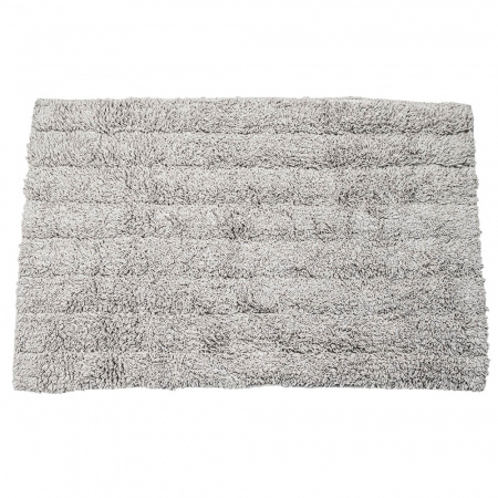 Коврик для ванной хлопок 40х60см Delhi серый 