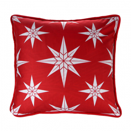 Чехол для подушки велюр PROVANCE Щелкунчик 40х40см 