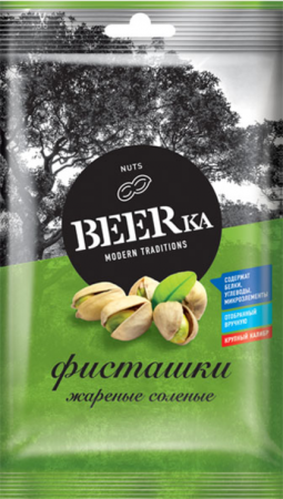 Фисташки соленые BEERKa 80г 
