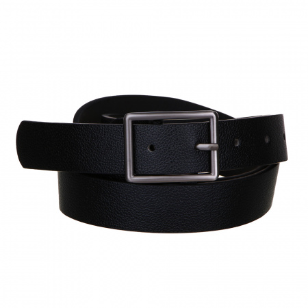 Ремень мужской металл 120/130х2,8см черный 