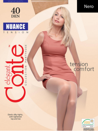 Колготки женские NUANCE 40 nero 2 