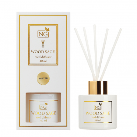Диффузор NEW GALAXY LuxWhite Wood sage 40мл 