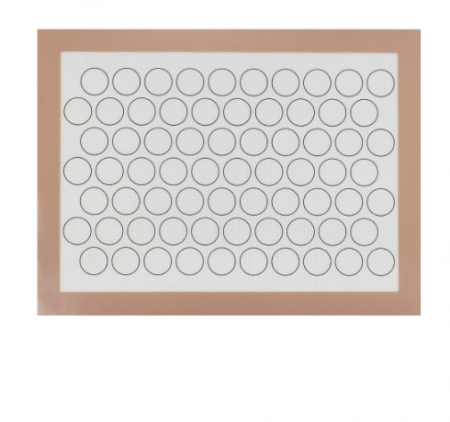 Коврик для теста, 40x30см Макарун, силикон SATOSHI 