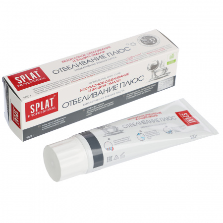 Зубная паста SPLAT Отбеливание плюс туба 100г 