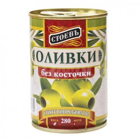 Оливки СТОЕВЪ б\к ж\б 280г 