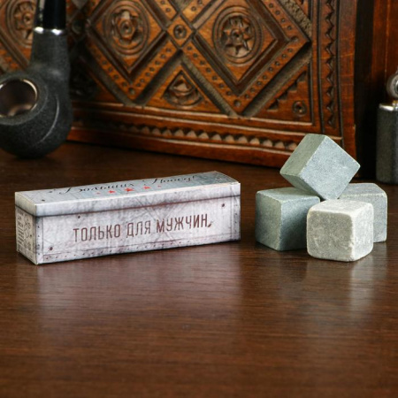 Камни для виски "Больших побед!" 4шт 