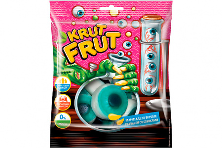 Жевательный мармелад KRUT FRUT Глаз 70г 