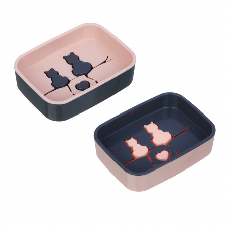 Мыльница VETTA пластик Энимал 13,5х10х3,5см 