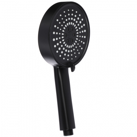 Лейка для душа черный СоюзКран 5 режимов 125мм 