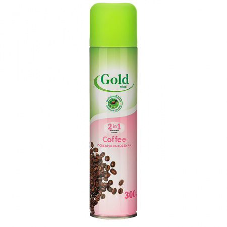 Освежитель Gold Wind Coffee 300мл 405см3 (52-200) 