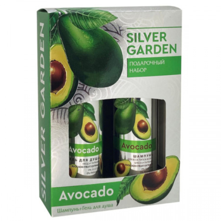 Гель д/душа Фестива Silver Garden 250мл Авокадо 