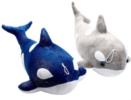 Мягкая игрушка Касатка цвет Микс 