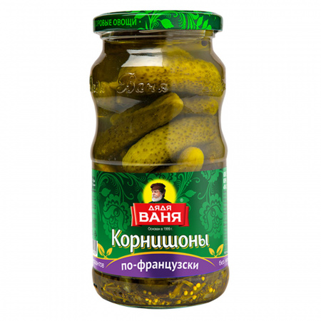 Корнишоны по-французки Дядя Ваня ст/б 460г 